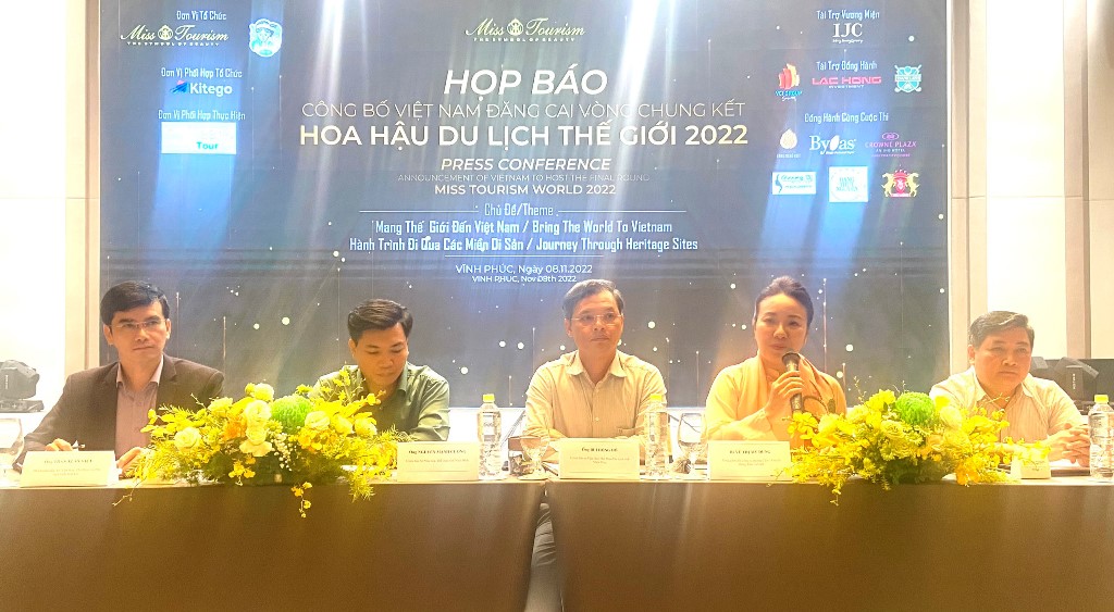 Việt Nam đăng cai tổ chức Vòng chung kết Hoa hậu Du lịch Thế giới 2022