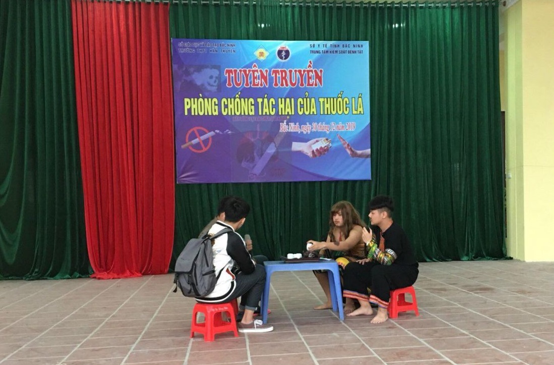 Ngành giáo dục Bắc Ninh nỗ lực xây dựng môi trường không khói thuốc