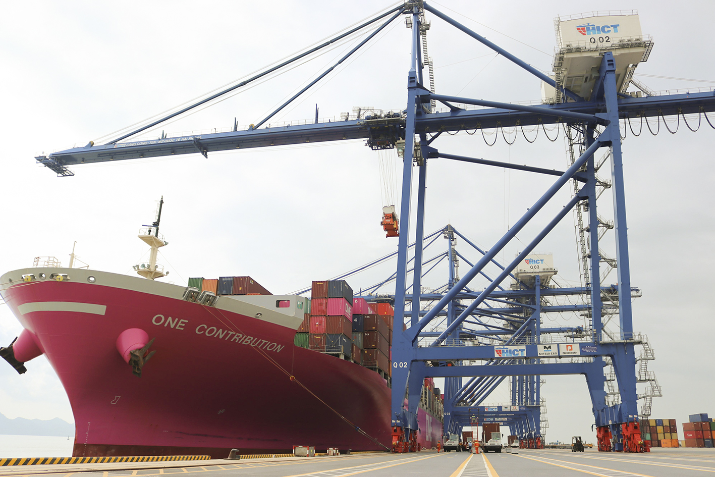 Cảng Container quốc tế Tân Cảng Hải Phòng đón TEU thứ 1 triệu