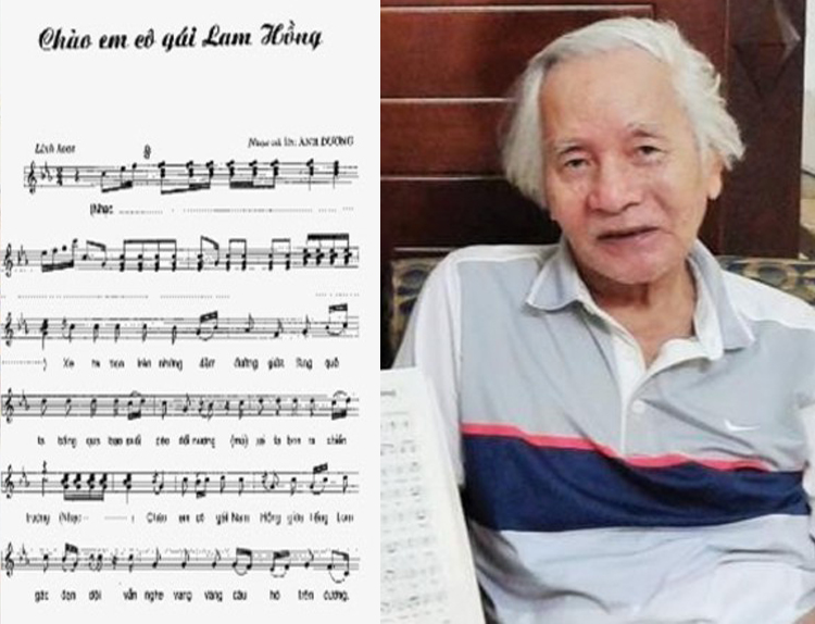 Tác giả ca khúc Chào em cô gái Lam Hồng qua đời