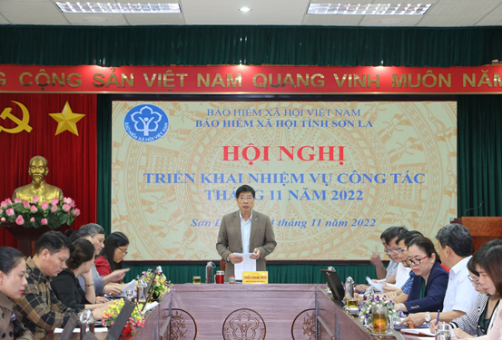 Bảo hiểm xã hội tỉnh Sơn La triển khai nhiệm vụ tháng 11 2022