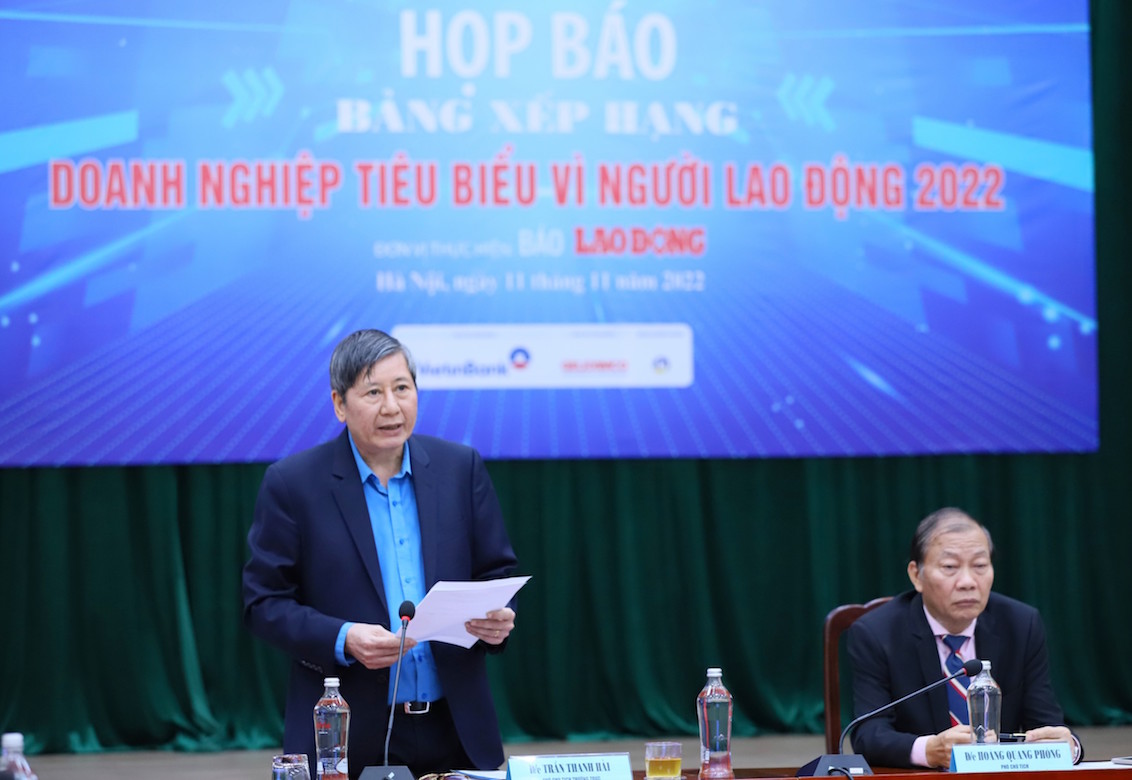 Ngày 16 11, vinh danh doanh nghiệp tiêu biểu vì người lao động 2022