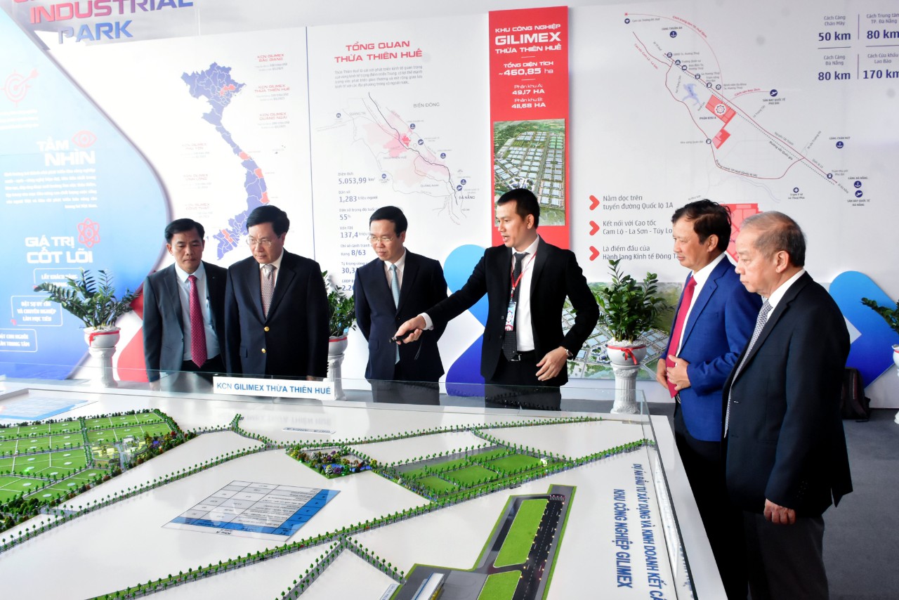 Khởi công Khu công nghiệp Gilimex tại Thừa Thiên Huế