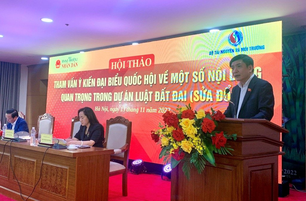 Bảo đảm cao nhất chất lượng dự án Luật Đất đai khi trình Quốc hội