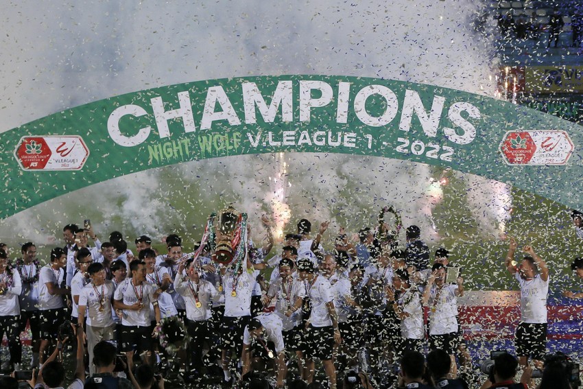 Hà Nội FC vô địch V-League 2022