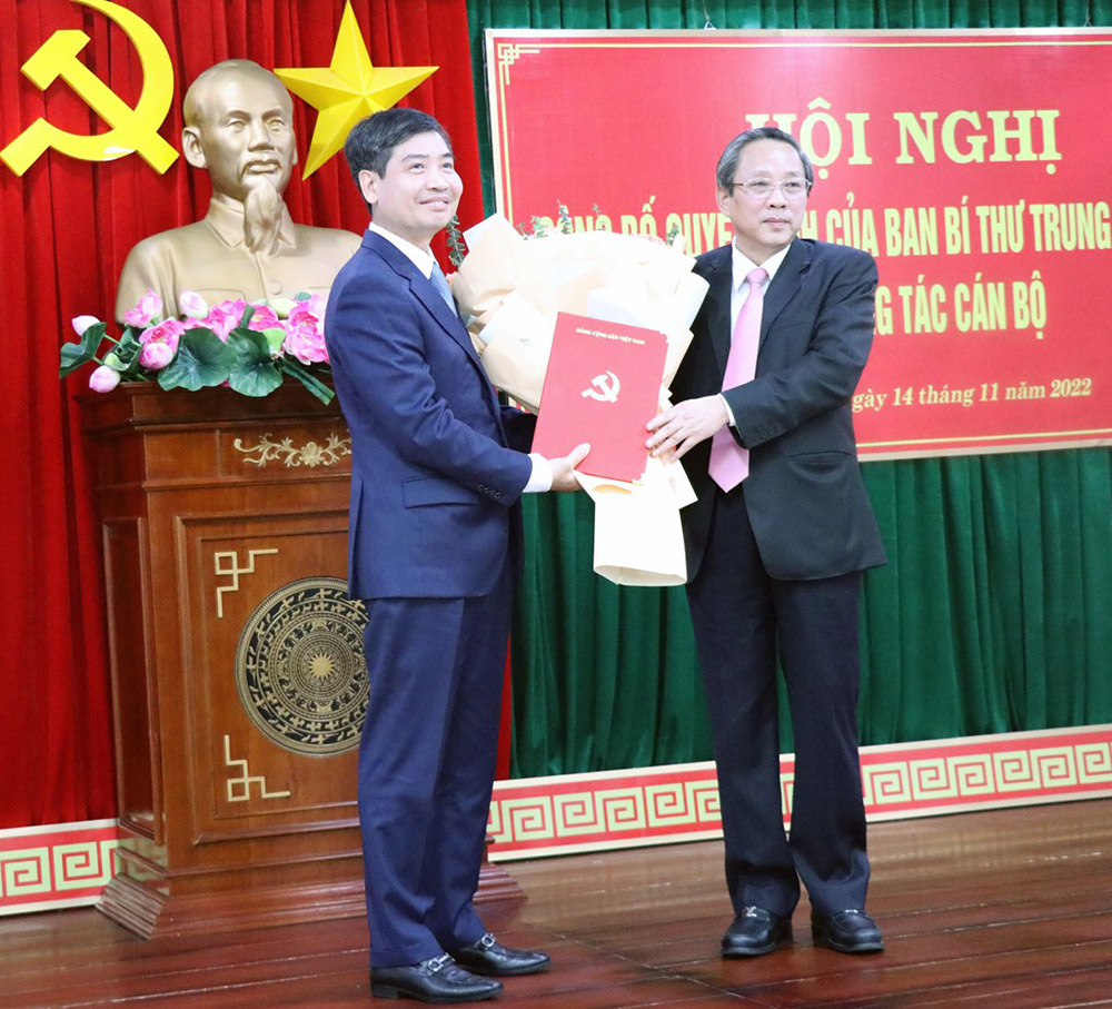 Đồng chí Tạ Anh Tuấn giữ chức Phó Bí thư Tỉnh ủy Phú Yên