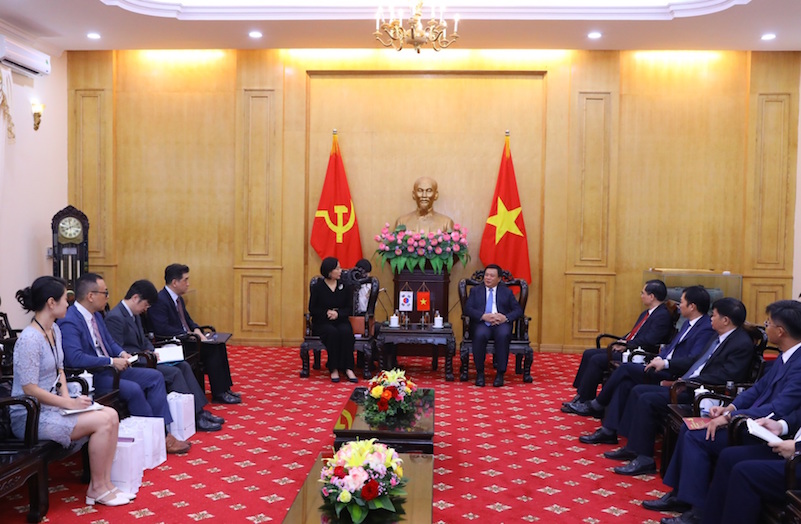 Thúc đẩy hợp tác giữa Học viện Chính trị quốc gia Hồ Chí Minh với các tổ chức, đối tác Hàn Quốc