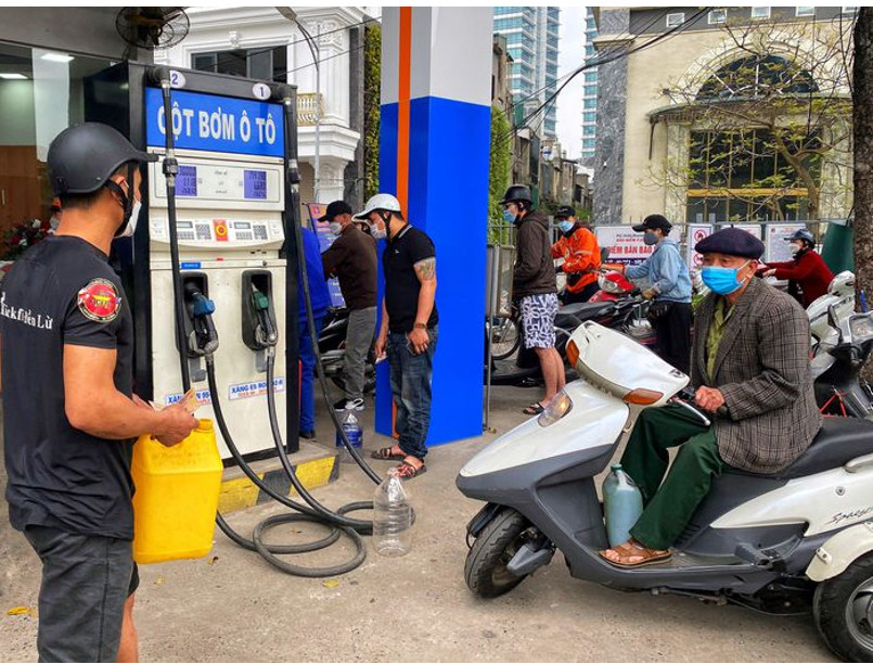 Công an Hà Nội Các hộ gia đình không tích trữ xăng, dầu trong nhà