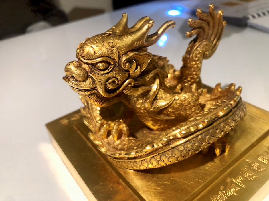 Đàm phán thành công việc hồi hương ấn vàng Hoàng đế chi bảo