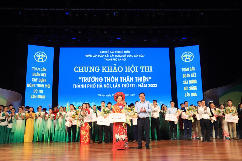 Hội thi “Trưởng thôn thân thiện” TP Hà Nội lần thứ III