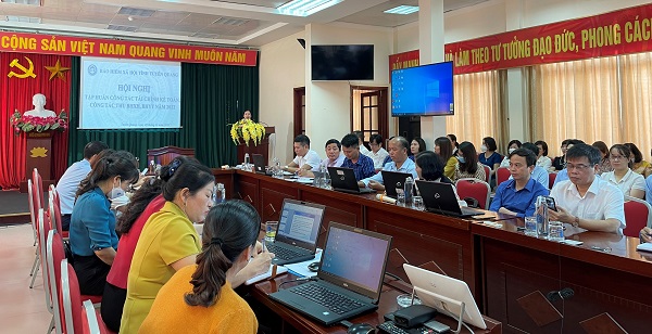 Tuyên Quang Tập huấn công tác tài chính kế toán; công tác thu BHXH, BHYT năm 2022