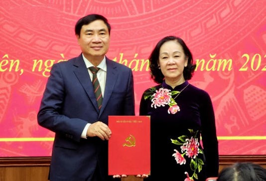 Phó Trưởng ban Nội chính Trung ương Trần Quốc Cường giữ chức Bí thư Tỉnh ủy Điện Biên