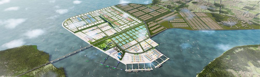 Khởi công dự án xây dựng tuyến đê biển Nam Đình Vũ