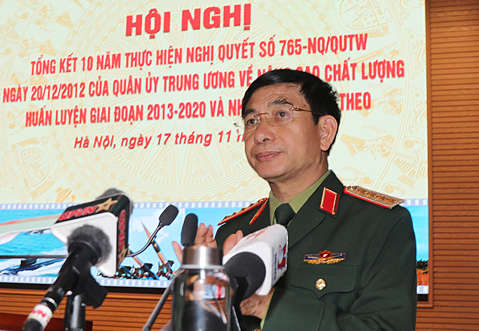 Tiếp tục nâng cao chất lượng huấn luyện trong toàn quân