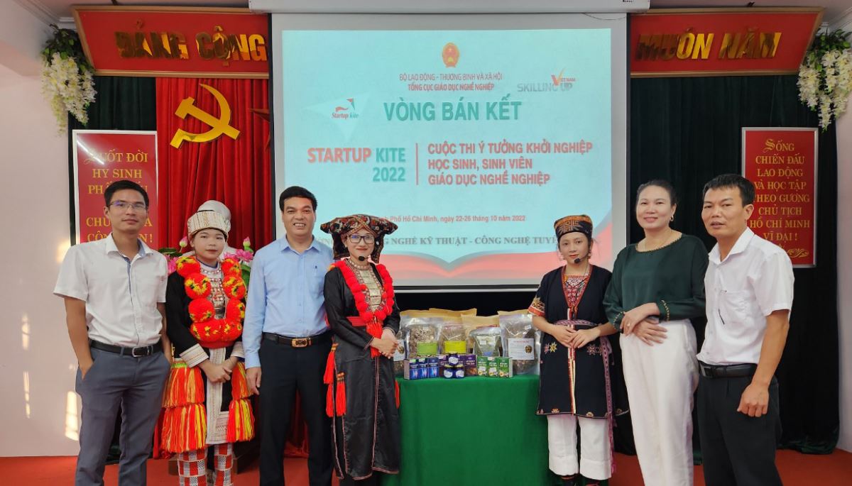 Dự án khởi nghiệp của Học sinh, sinh viên trường Cao đẳng nghề Kỹ thuật - Công nghệ Tuyên Quang vào vòng bán kết Startup kite 2022