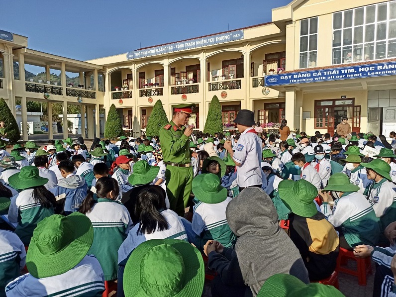 Hiệu quả việc tuyên truyền pháp luật học đường