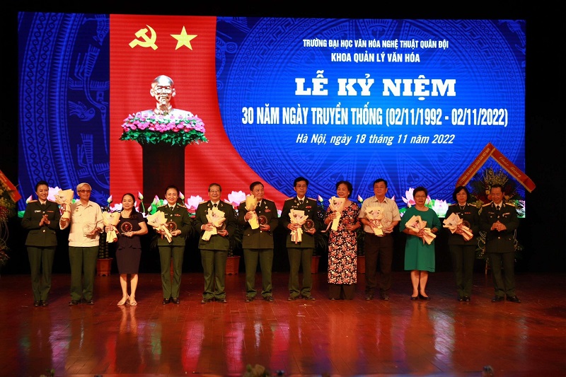 Khoa Quản lý Văn hóa, Trường Đại học VHNT Quân đội - 30 năm đổi mới và phát triển