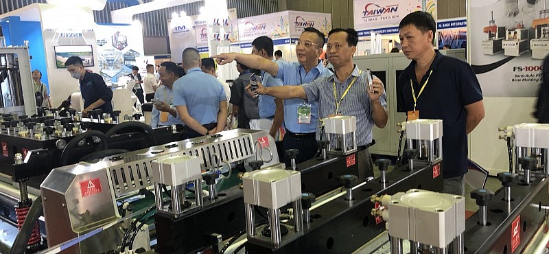 270 đơn vị tham dự Triển lãm quốc tế ngành nhựa - cao su
