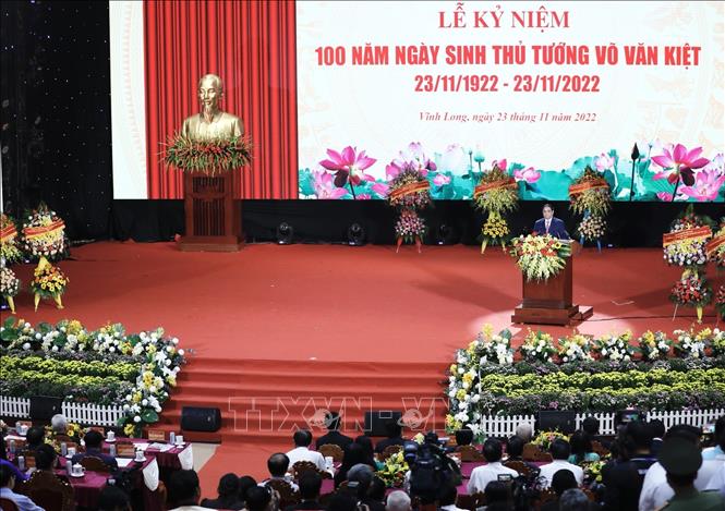 Lễ kỷ niệm 100 năm Ngày sinh Thủ tướng Chính phủ Võ Văn Kiệt