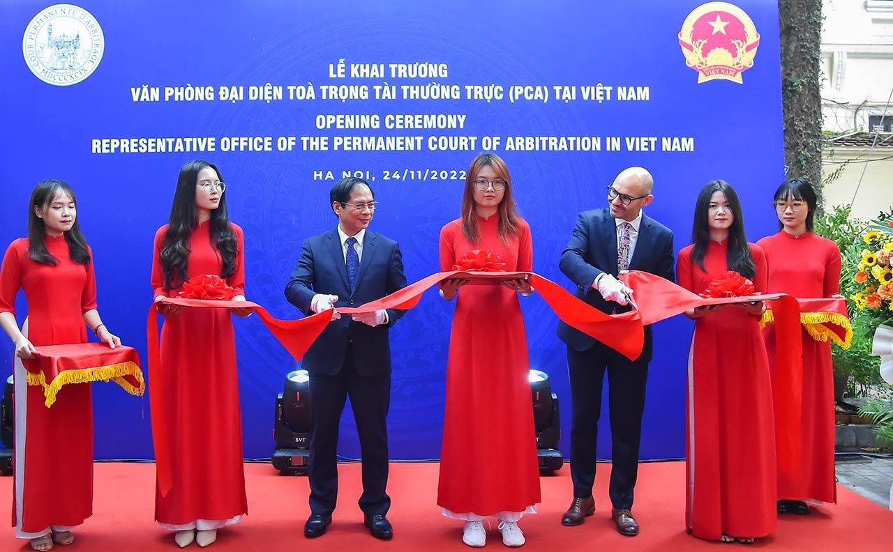 Khai trương Văn phòng đại diện Toà trọng tài thường trực tại Việt Nam