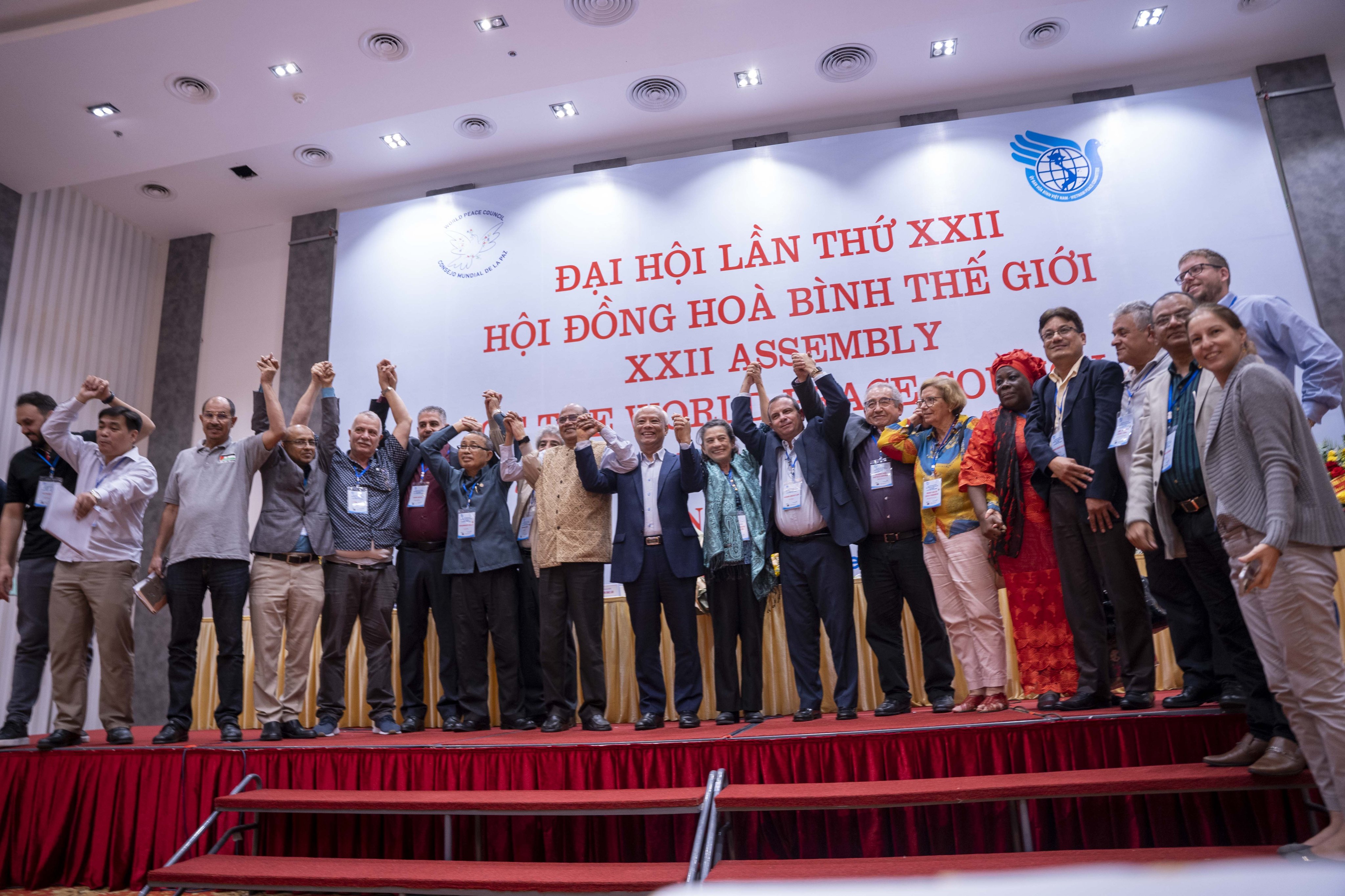 Ra mắt Ban Chấp hành mới của Hội đồng Hòa bình thế giới
