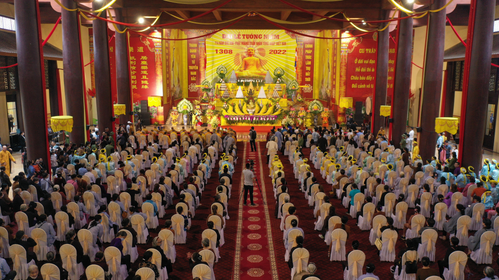 Đại lễ tưởng niệm 714 năm Phật hoàng Trần Nhân Tông nhập niết bàn