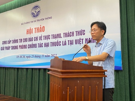 Việt Nam hiện đứng thứ 15 trên thế giới về sử dụng thuốc lá