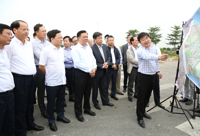 Đẩy nhanh tiến độ giải phóng mặt bằng đường Vành đai 4