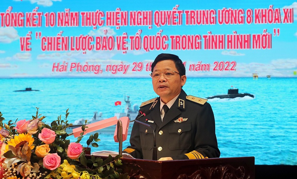 Quân chủng Hải quân tổng kết 10 năm thực hiện Nghị quyết Trung ương 8 khoá XI