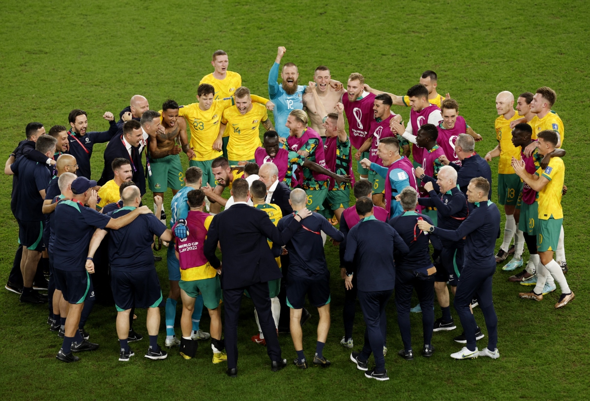Australia là đại diện châu Á đầu tiên vào vòng 1 8 World Cup 2022