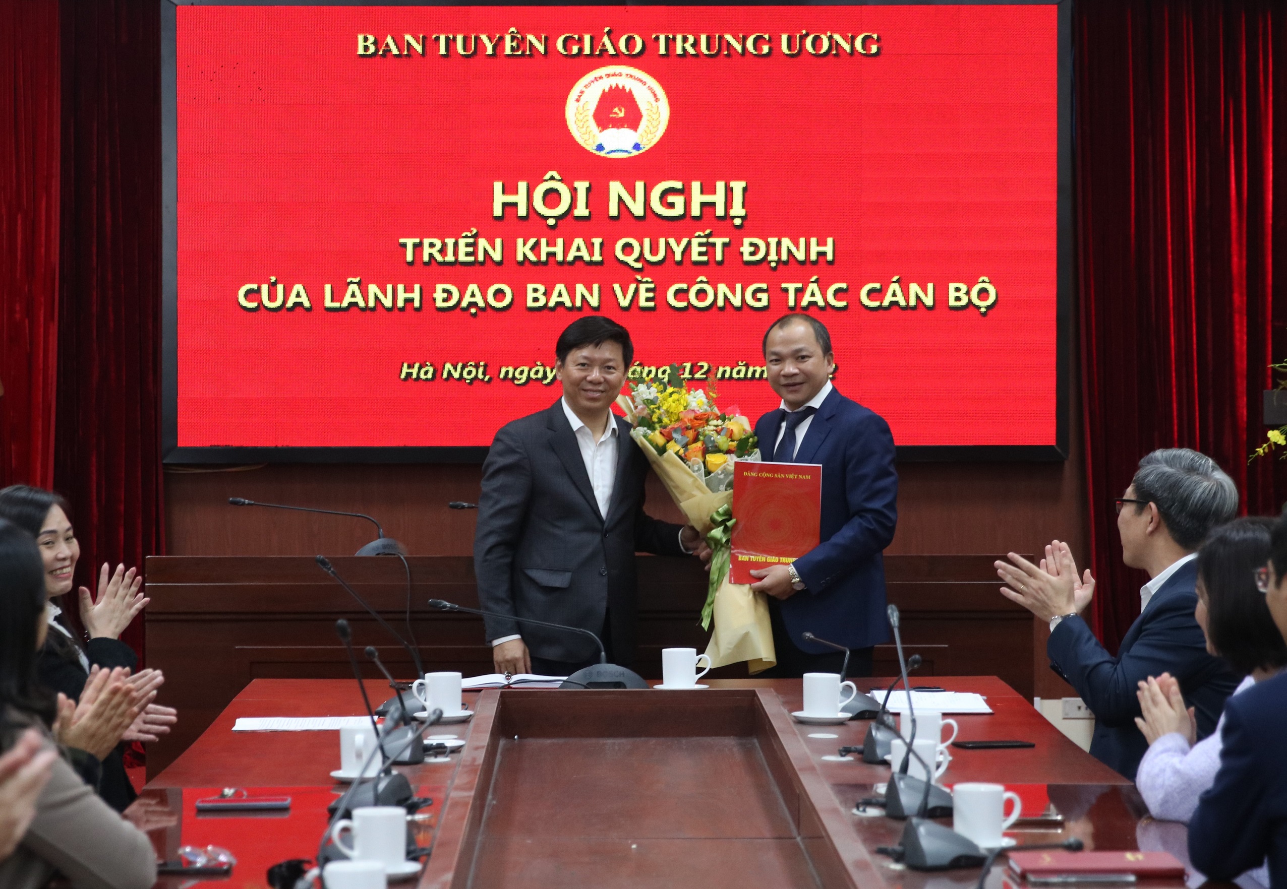 Đồng chí Nguyễn Gia Hưng giữ chức Phó vụ trưởng Vụ Báo chí Xuất bản, Ban Tuyên giáo Trung ương
