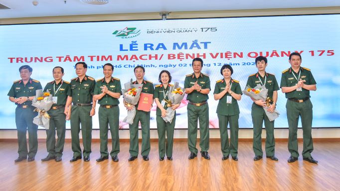 Bệnh viện Quân y 175 ra mắt Trung tâm Tim mạch