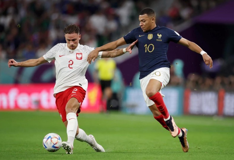 World Cup 2022 Pháp thắng dễ Ba Lan