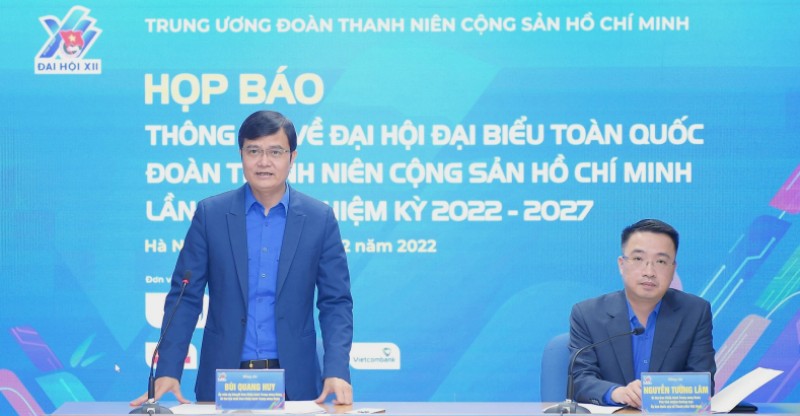 Đại hội Đoàn TNCS Hồ Chí Minh lần thứ XII diễn ra từ 14-16 12