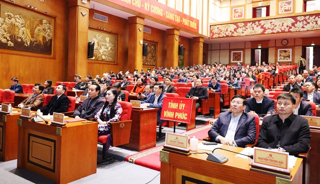 Vĩnh Phúc Khai mạc Hội nghị nghiên cứu, học tập, quán triệt Nghị quyết Hội nghị Trung ương 6, khóa XIII