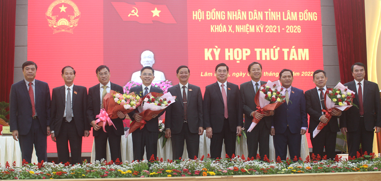 Kỳ họp thứ 8 HĐND tỉnh Lâm Đồng Miễn nhiệm, bầu một số chức danh quan trọng