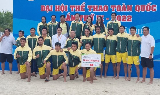Đại hội Thể thao toàn quốc 2022  Bóng ném bãi biển TP Hồ Chí Minh toàn thắng
​