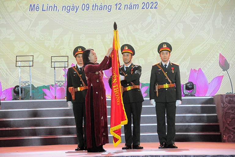 Huyện Mê Linh trang trọng đón nhận danh hiệu nông thôn mới