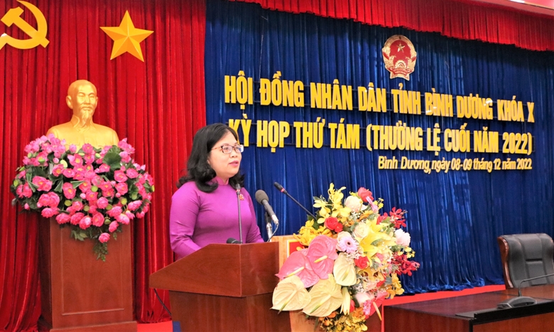 Bế mạc Kỳ họp thứ 8 - HĐND tỉnh Bình Dương khóa X Thông qua 28 Nghị quyết