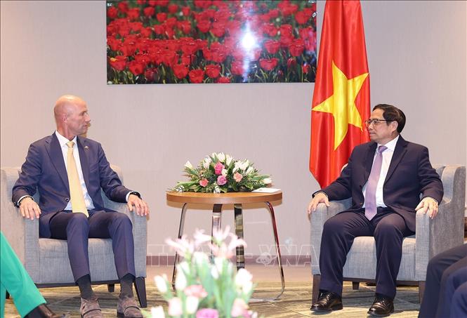 Thủ tướng Phạm Minh Chính tiếp lãnh đạo các tập đoàn kinh tế Hà Lan