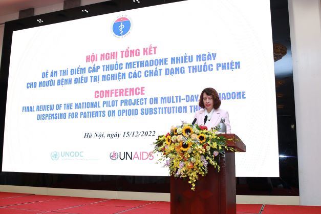 Mở rộng cấp phát thuốc methadone nhiều ngày ra toàn quốc