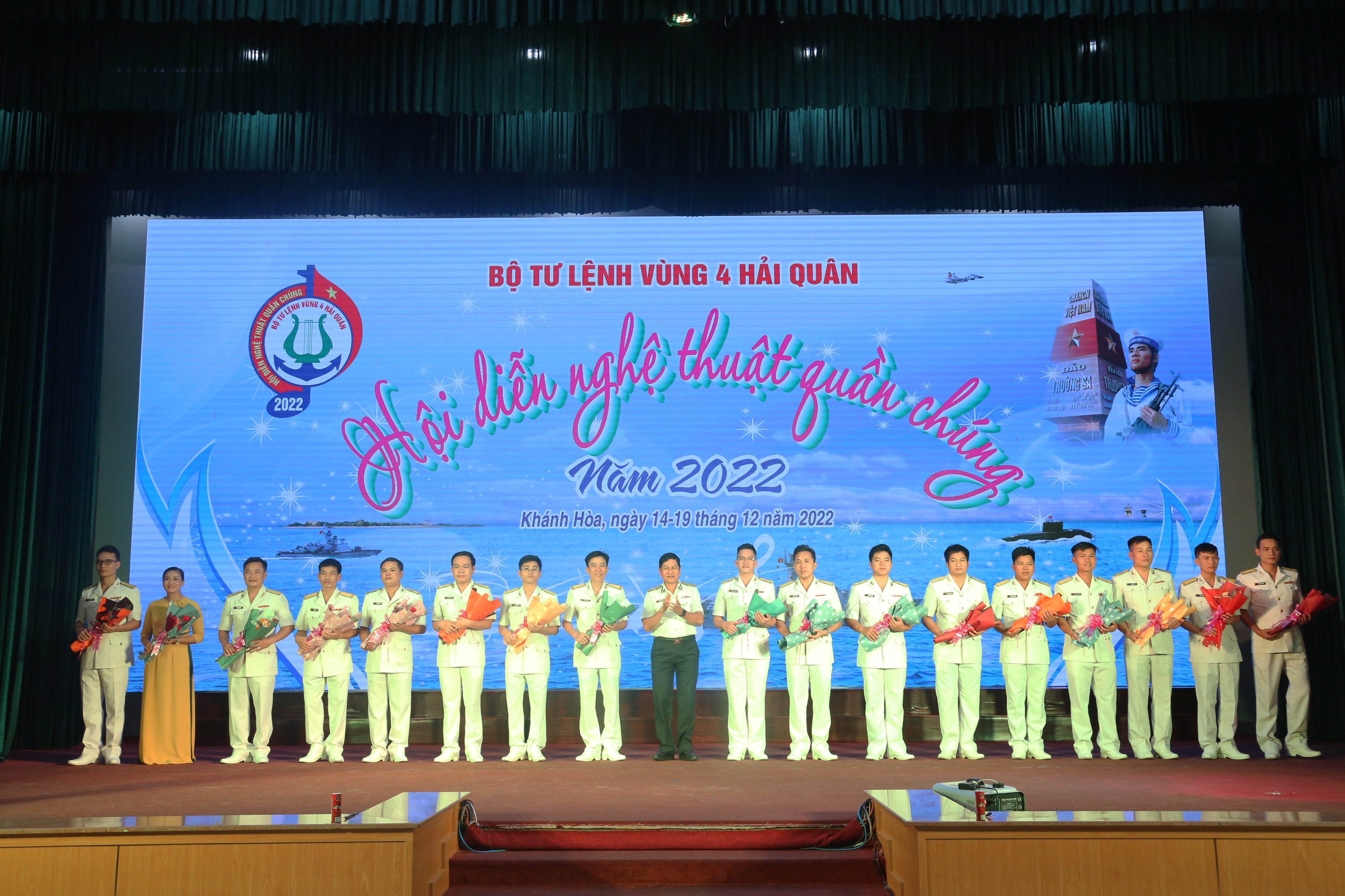 Vùng 4 Hải quân Khai mạc Hội diễn nghệ thuật quần chúng năm 2022