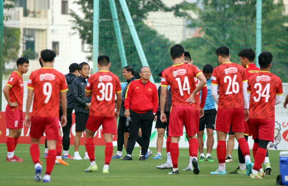 HLV Park Hang-seo rút gọn 25 cầu thủ dự AFF Cup 2022