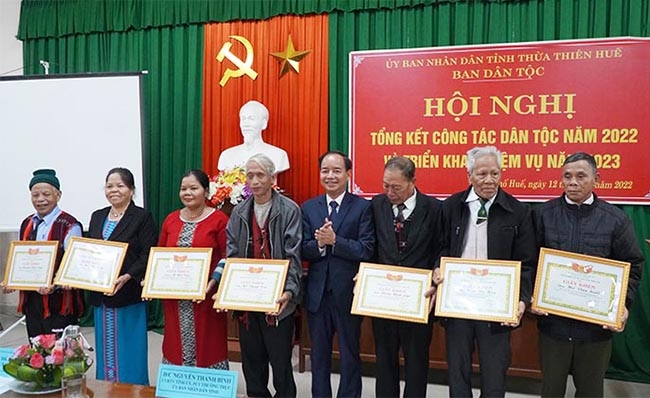 Thừa Thiên Huế Nhiều kết quả tích cực trong công tác dân tộc