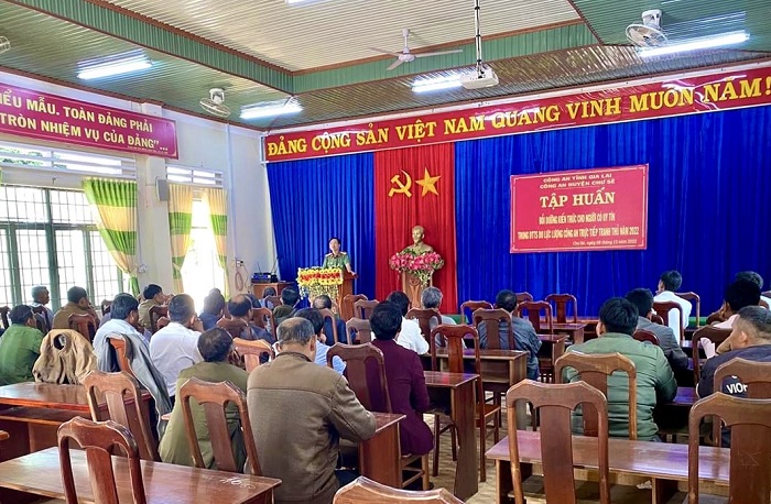 Gia Lai Tập huấn, bồi dưỡng kiến thức cho Người có uy tín tại huyện Chư Sê