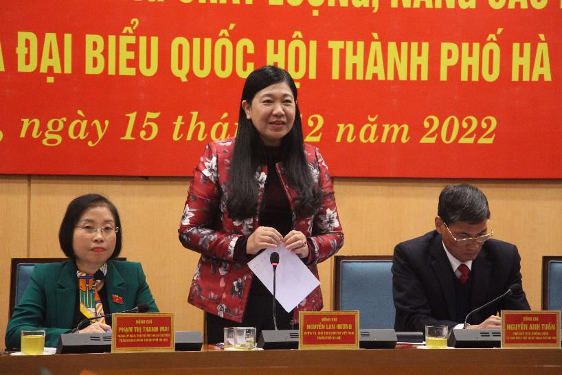 Hà Nội Đề xuất nhiều giải pháp tăng chất lượng hoạt động của đại biểu Quốc hội