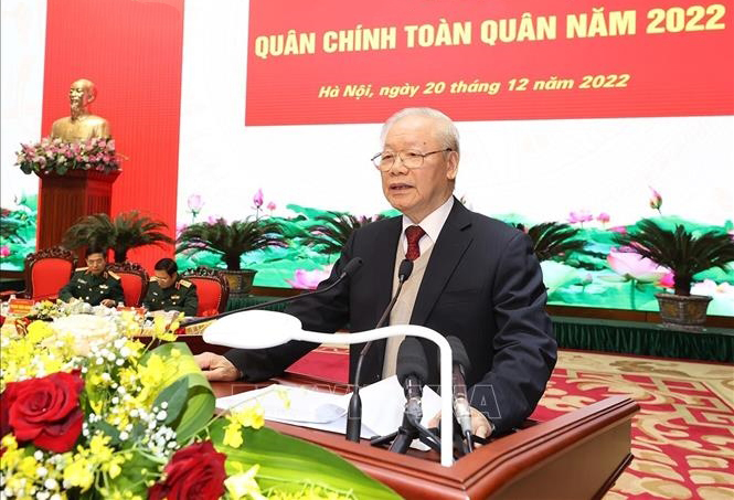 Chăm lo xây dựng Đảng bộ Quân đội thật sự trong sạch, vững mạnh