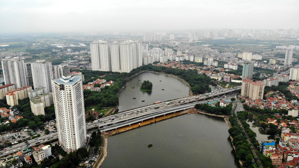 Hà Nội Tổ chức lại giao thông khu vực cầu vượt hồ Linh Đàm