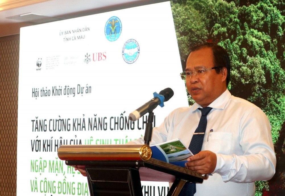 Tăng cường khả năng chống chịu biến đổi khí hậu tại Cà Mau và Bạc Liêu