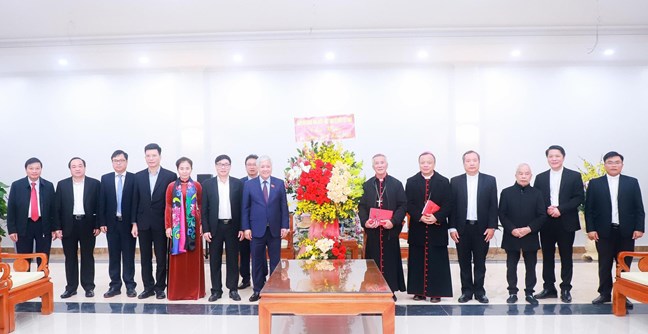 Chủ tịch Ủy ban TƯ MTTQ Việt Nam gửi Thư chúc mừng Giáng sinh năm 2022